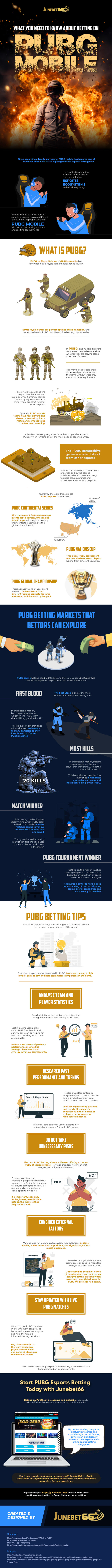 What You Need to Know About Betting on PUBG Mobile Infographic Image